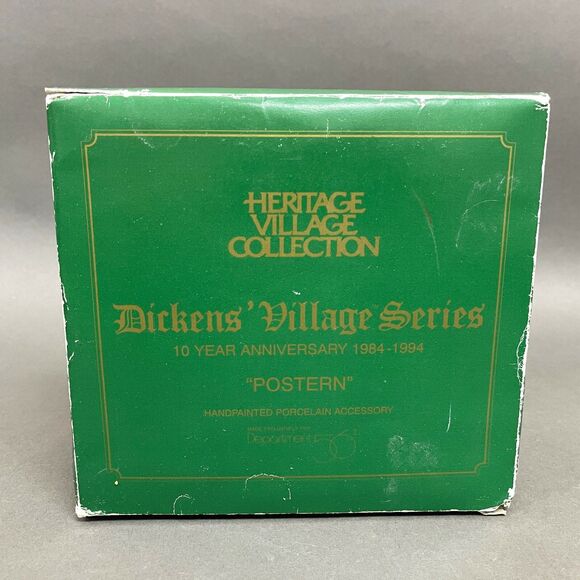 Dept. 56 Dickens' Village Series Postern Building 10 Year Anniversary 1984-1994 - Picture 8 of 11